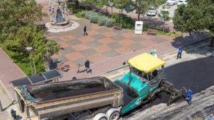 İzmir'de Girne Bulvarı yenileniyor