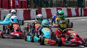 Karting sezon açılışında büyük çekişme