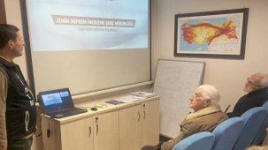 Kocaeli'de 65 yaş üstüne simülasyonlu deprem eğitimi