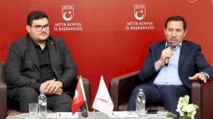 Konya Karatay'da Başkan Kılca MTTB'li gençlerle buluştu