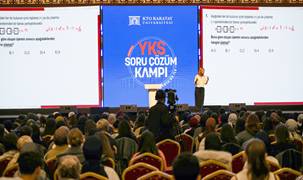 Konya'da 2 bin üniversite adayı YKS kampında buluştu