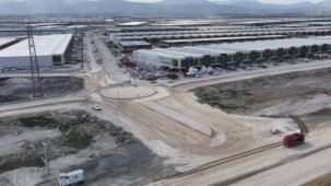 Konya'da trafik yükünü rahatlatacak caddeye yakın mercek