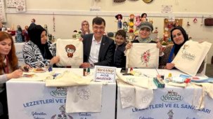 Kütahya'da Başkan Kahveci’den yöresel değerlere destek