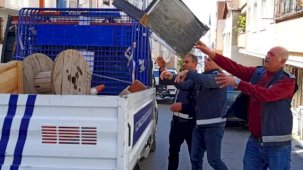 Maltepe'nin iki mahallesinde kaldırım ve yol işgali denetimi