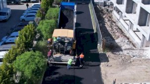 Manisa'da üniversite ve hastane yolu yenileniyor