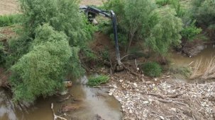 MASKİ’den Gediz ve Nif Çayı’na taşkın önlemi