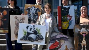 Minik hastalara 23 Nisan morali