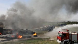 MSB'den Malatya’da 'uçak yangını' tatbikatı