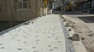 Ordu Kumru’ya modern kaldırım