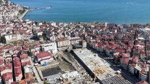 Ordu’da Millet Bahçesi 2000 araçlık otoparkla yükseliyor