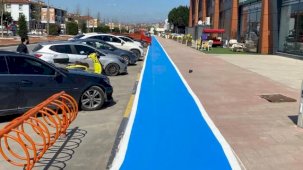 Sakarya Erenler’de bisiklet yollarına güvenli dokunuş