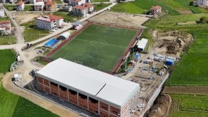 Sakarya Kaynarca’da sportif tesiste sona doğru