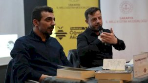 Sakarya'da Ofis Sanat Merkezi’nde Edip Cansever söyleşisi