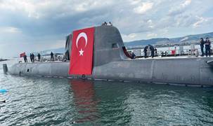 Yeni denizaltımız ilk seferine çıktı!