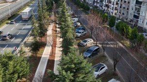 Trabzon'da Sürmene bisiklet yolu hizmete açıldı