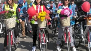 Van'da bisikletler festivale damga vuracak