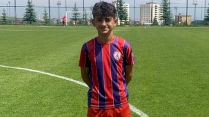 Yeşil Artvinspor’un milli takım gururu: Miraç Değirmenci