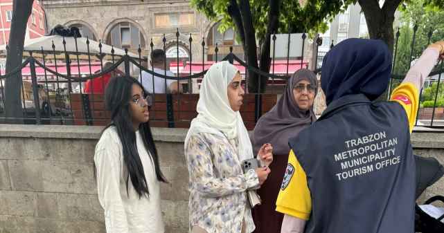 Trabzon’da turizme zabıta desteği
