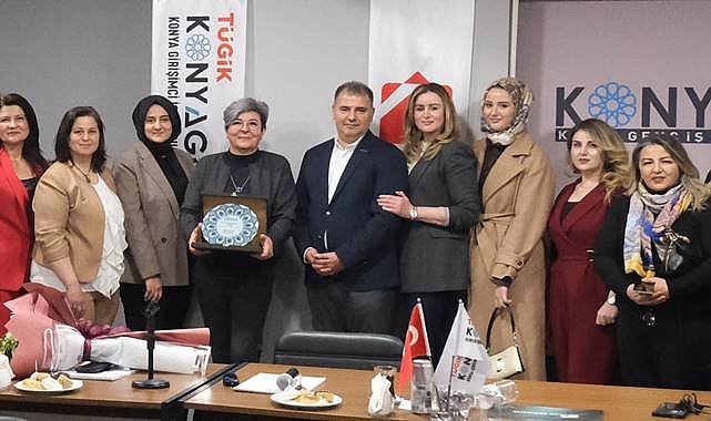 TÜGİKKONYAGİAD'ın 'Bir İnsan Bin Hikaye' programı konuğu Sevda Kayhan Yılmaz oldu