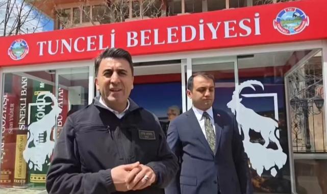 Tunceli’de duraklar yenileniyor