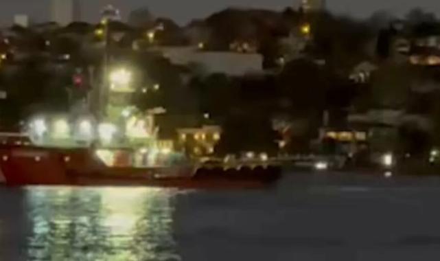 Yeniköy açıklarında karaya oturan “KAPPA” kurtarıldı