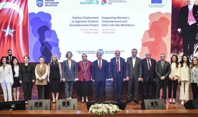 Ankara’da kadının güçlenmesi projesi tanıtıldı