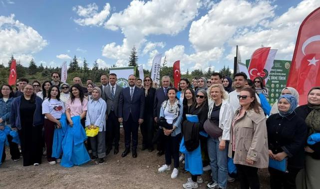 Ankara’da medya emekçileri hatıra ormanı oluşturuldu