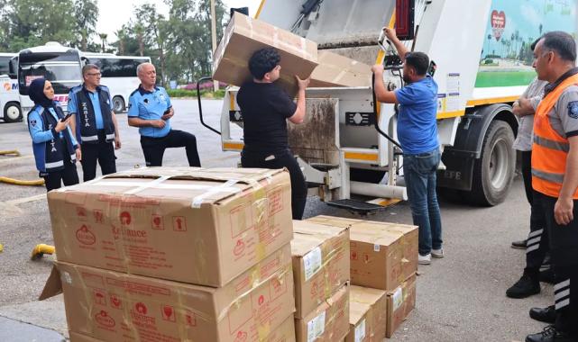 Antalya otogarında 1 ton yoğurt imha edildi