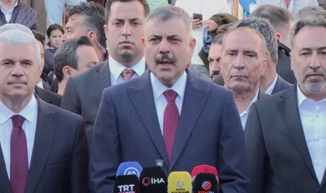 Bakan Çiftçi baba ocağı Konya'da... Güvenlik güçlerine telsizden seslendi