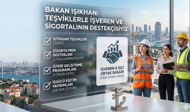 'Teşviklerle işveren ve sigortalının destekçisiyiz'