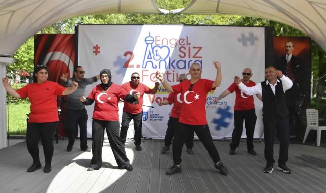 Başkent’te engel yok, şenlik var