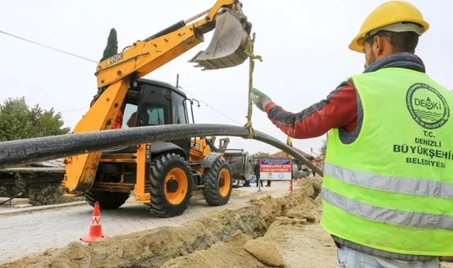 Büyükşehir DESKİ’den Honaz’da altyapı hamlesi