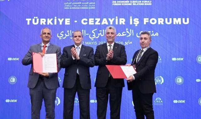 Cezayirle 10 milyar dolarlık ticaret hacmi