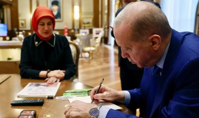 Cumhurbaşkanı Erdoğan kurban vekaletini Türk Kızılay'a verdi