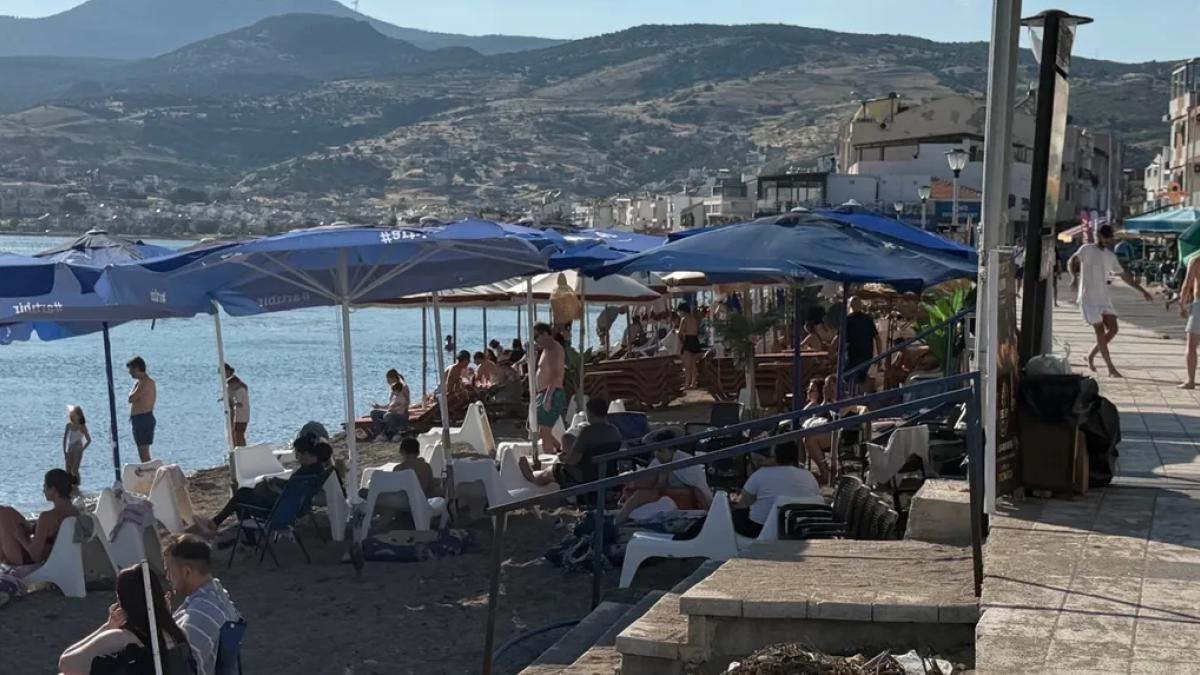 Dikili Çandarlı sahillerinde 'işgal' tartışması