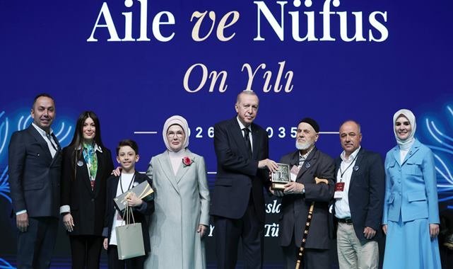 Erdoğan'dan aile yılı mesajı
