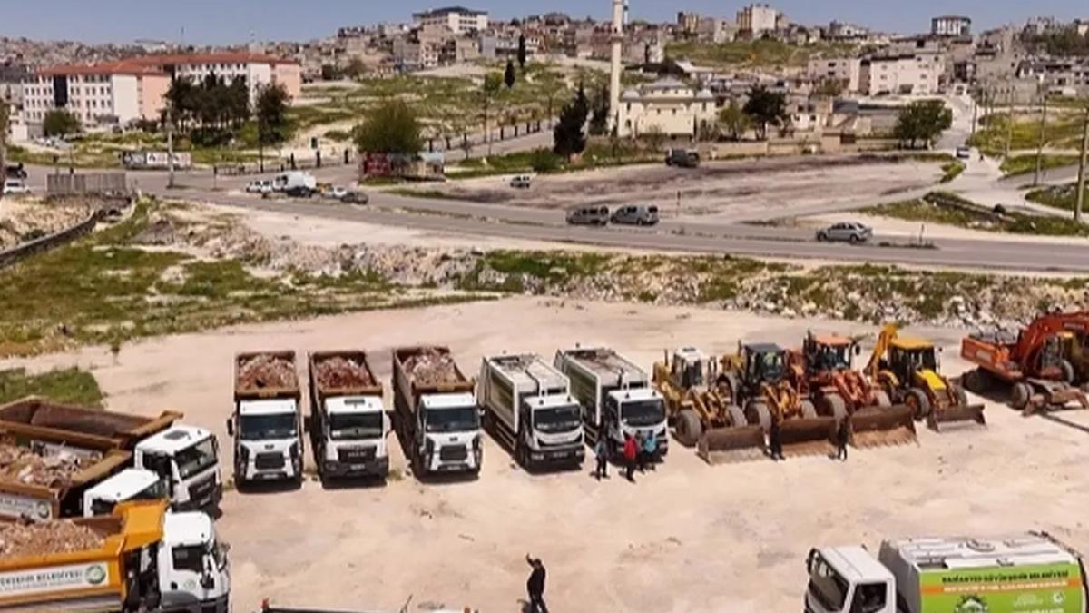 Gaziantep Büyükşehir'den 'yeşil' mesai