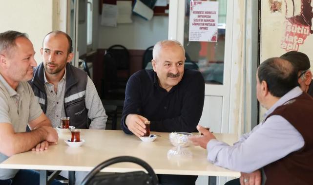 Gebze'de Başkan Büyükgöz Yağcılar sakinlerini dinledi