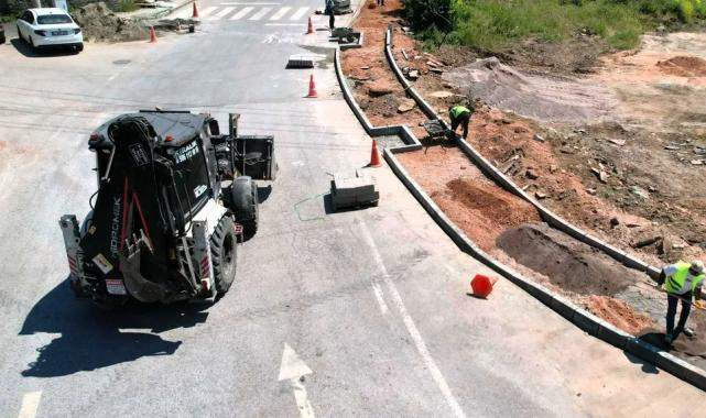 Kocaeli Başiskele’de trafik akışına yeni dokunuşlar