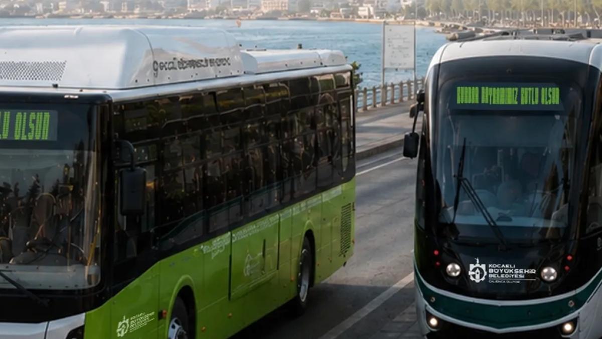 Kocaeli Büyükşehir’den bayramda ücretsiz ulaşım kolaylığı