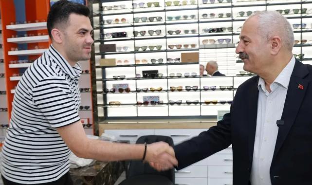 Kocaeli'de Gebze Belediye Başkanı esnafla buluştu
