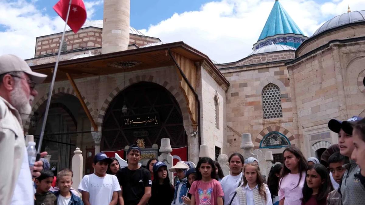Konya Karatay'da 'Kitap Okuma Projesi' gezi ile ödüllendirildi