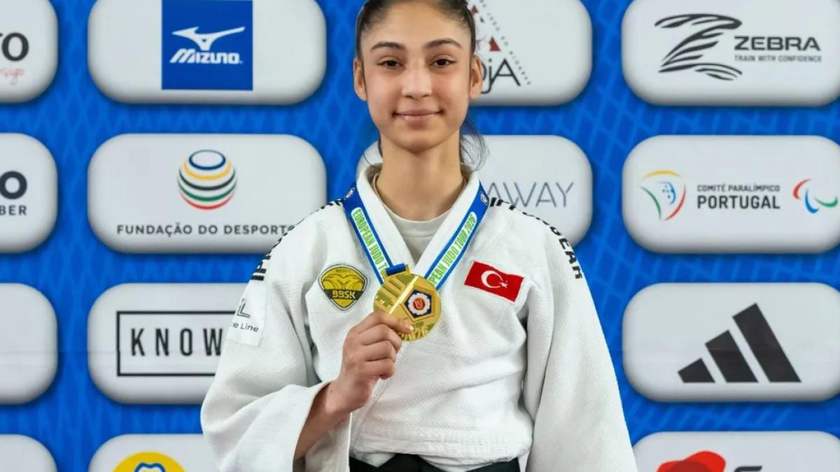 Konyalı sporcu Havva Sena Avrupa Şampiyonu