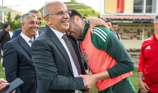 Malatya futboluna Başkan Er’den moral desteği