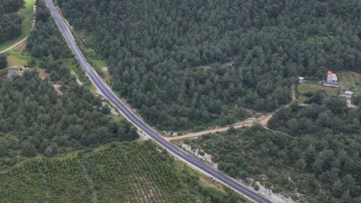 Manisa kırsalı sıcak asfaltla buluşturuyor