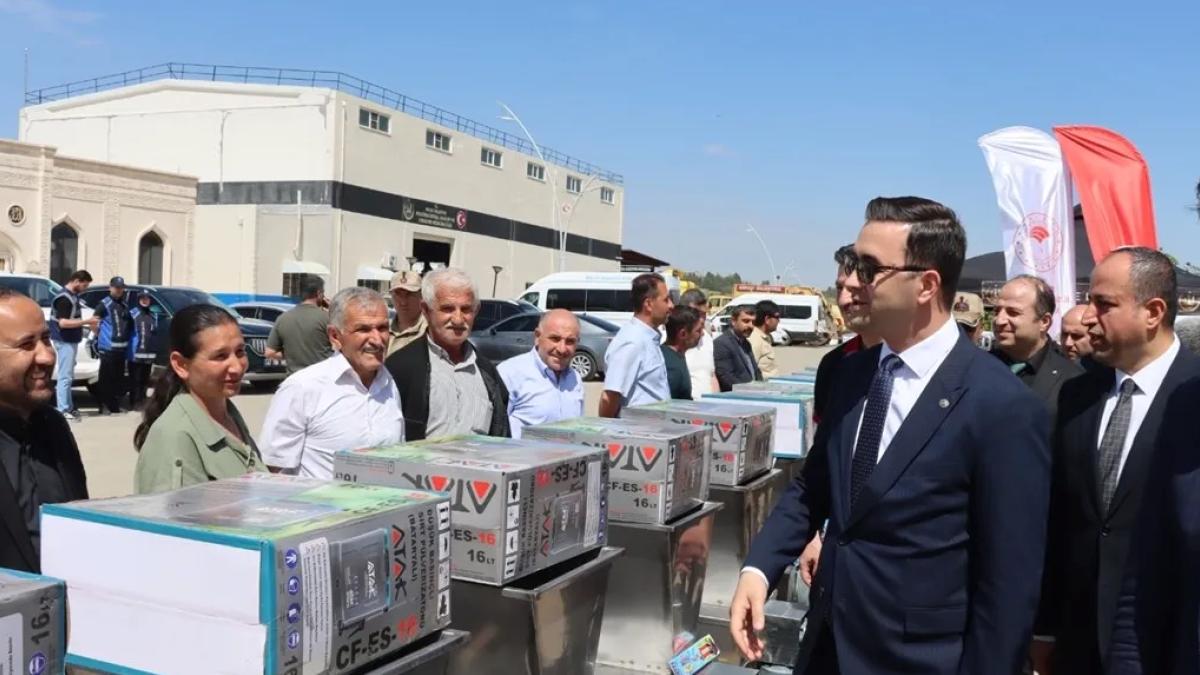 Mardin Büyükşehir'den üreticilere tam destek
