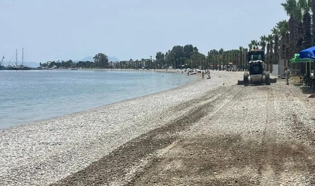 Muğla Milas’ta belediye ekipleri şehrin dört bir yanında
