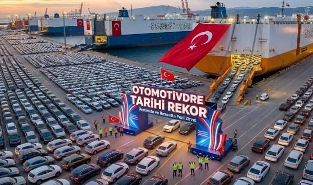 Otomotivde tarihi rekor!