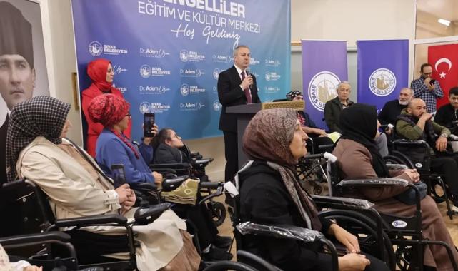 Sivas Belediyesi'nden engelsiz yaşama güçlü destek