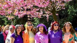 Ankaralı kadınlar baharı Sakura Şenliği'yle karşıladı